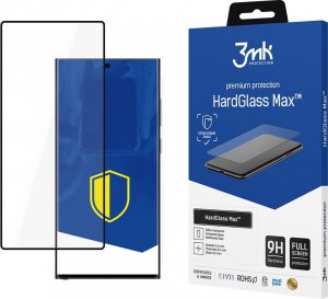 3MK Wzmocnione szkło hartowane na Samsung Galaxy S24 Ultra - HardGlass Max 1