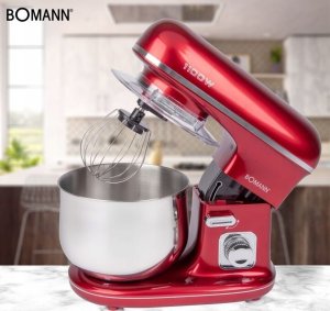 Robot planetarny Bomann ROBOT KUCHENNY BOMANN KM 6010 CB CZERWONY 2
