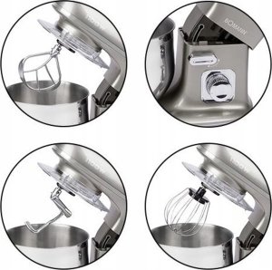 Robot planetarny Bomann ROBOT KUCHENNY BOMANN KM 6010 CB CZERWONY 7