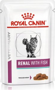 Royal Canin Karma dla dorosłych kotów Renal with Fish saszetka 85g 1