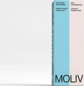 MOLIV Krem do twarzy nawilżający z żywymi probiotykami 30ml 3