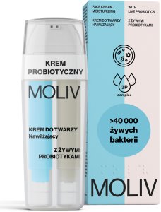 MOLIV Krem do twarzy nawilżający z żywymi probiotykami 30ml 7