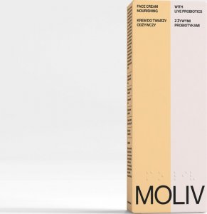 MOLIV Odżywczy krem do twarzy z żywymi probiotykami 30ml 3