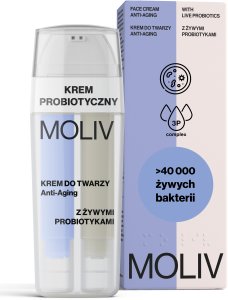 MOLIV Anti-Aging Krem do twarzy z żywymi probiotykami 30ml 8