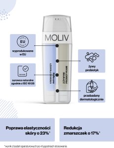 MOLIV Anti-Aging Krem do twarzy z żywymi probiotykami 30ml 9