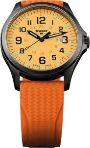 Zegarek Traser Zegarek męski Traser TS-107423 pomarańczowy 1