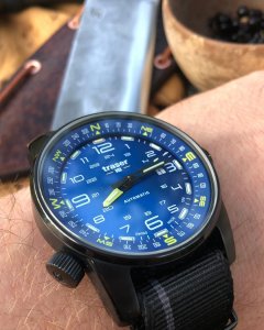 Zegarek Traser Zegarek męski Traser TS-107719 niebieski 12