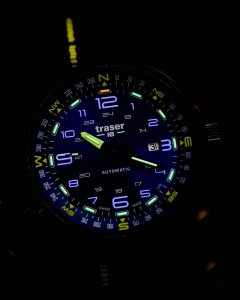 Zegarek Traser Zegarek męski Traser TS-107719 niebieski 3