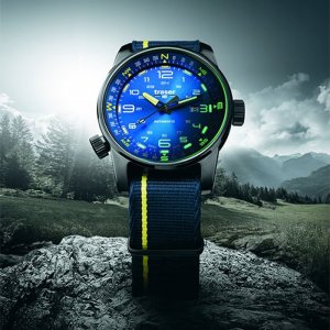 Zegarek Traser Zegarek męski Traser TS-107719 niebieski 9