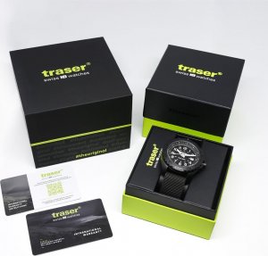 Zegarek Traser Zegarek męski Traser TS-109523 czarny 2