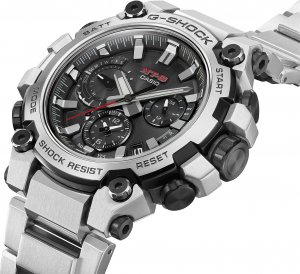 Zegarek G-SHOCK Casio G-Shock MTG-B3000D-1AER BLUETOOTH 200m srebrny 4
