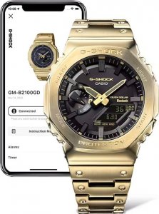 Zegarek G-SHOCK Casio G-Shock GM-B2100GD-9AER BLUETOOTH 200m złoty 11