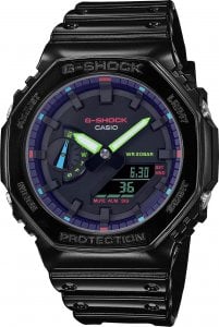 Zegarek G-SHOCK Casio G-Shock GA-2100RGB-1AER 200m czarny 1