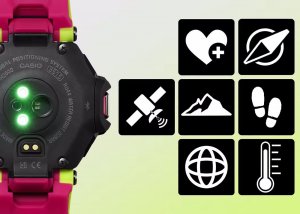 Zegarek G-SHOCK Smartwatch męski Casio GBD-H2000-1AER czarny pasek 15