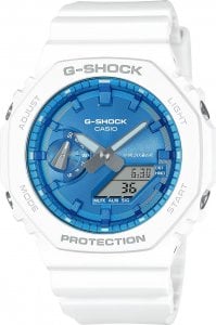 Zegarek G-SHOCK Casio G-Shock GA-2100WS-7AER 200m biały 1