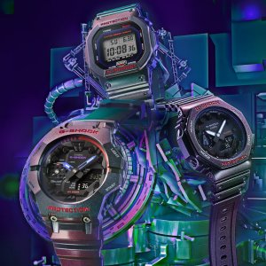 Zegarek G-SHOCK Casio G-Shock GA-2100AH-6AER 200m fioletowy 8