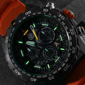 Zegarek Luminox Zegarek męski Luminox XB.3749 pomarańczowy 8