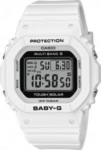 Zegarek Casio Zegarek Casio Baby-G BGD-5650-7ER biały pasek 1