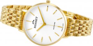 Zegarek Bisset Zegarek damski Bisset BSBF32GIWX03BX złoty 4