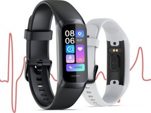 Smartband Active Band SMARTWATCH WATCH ZEGAREK ZŁOTY C60 Opaska FIT SMARTBAND Pulsometr iOS ANDROID AMOLED PULS 9