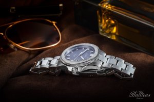 Zegarek Balticus Zegarek męski Balticus BLT-BTMFBL srebrny 12