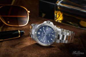 Zegarek Balticus Zegarek męski Balticus BLT-BTMFBL srebrny 9