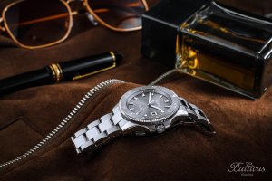 Zegarek Balticus Zegarek męski Balticus BLT-BTMFGRE srebrny 11