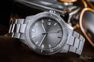 Zegarek Balticus Zegarek męski Balticus BLT-BTMFGRE srebrny 9