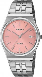 Zegarek Casio Zegarek męski Casio MTP-B145D-4AVEF srebrny 1