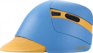 Mysz Dareu Bezprzewodowa mysz pionowa Dareu LM138G 2.4G 800-1600 DPI (niebiesko-żółta) 2