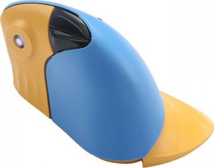 Mysz Dareu Bezprzewodowa mysz pionowa Dareu LM138G 2.4G 800-1600 DPI (niebiesko-żółta) 4