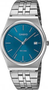 Zegarek Casio Zegarek męski Casio MTP-B145D-2A2VEF srebrny 1
