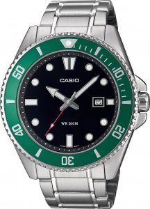 Zegarek Casio Zegarek męski Casio MDV-107D-3AVEF srebrny 1