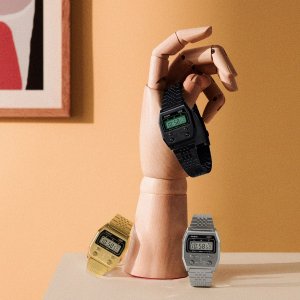 Zegarek Casio Zegarek męski Casio A1100G-5EF złoty 7