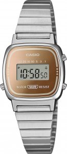 Zegarek Casio Zegarek damski Casio LA670WES-4AEF srebrny 1