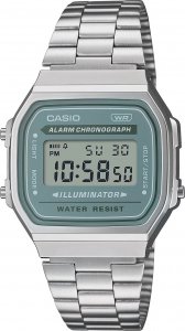 Zegarek Casio Zegarek dla dzieci Casio A168WA-3AYES srebrny 1