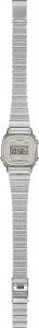 Zegarek Casio Zegarek damski Casio LA670WEA-8AEF srebrny 5
