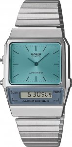 Zegarek Casio Zegarek męski Casio AQ-800EC-2AEF srebrny 1