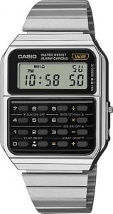 Zegarek Casio Zegarek męski Casio CA-500WE-1AEF srebrny 1