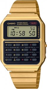 Zegarek Casio Zegarek męski Casio CA-500WEG-1AEF złoty 1