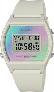 Zegarek Casio Zegarek damski Casio LW-205H-8AEF biały 1