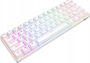 Klawiatura Royal Kludge Klawiatura mechaniczna Royal Kludge RK61 RGB, red switch (biała) 11