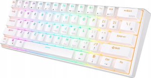 Klawiatura Royal Kludge Klawiatura mechaniczna Royal Kludge RK61 RGB, red switch (biała) 12