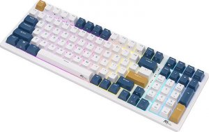 Klawiatura Royal Kludge Klawiatura mechaniczna Royal Kludge RK98 RGB, Red switch (niebieska) 3