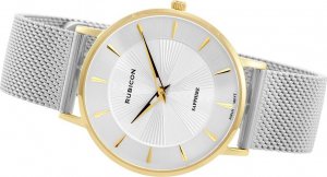 Zegarek Rubicon Zegarek damski Rubicon RBN035 srebrny 5