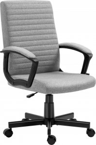 Krzesło biurowe MarkAdler Fotel Obrotowy Biurowy Nowoczesny Boss 2.5 Szary 1