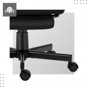 Krzesło biurowe MarkAdler Fotel Obrotowy Biurowy Nowoczesny Boss 4.4 Czarny 4