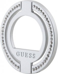 Guess MagSafe Ring stand GUMRSALDGS srebrny/srebrny Rhinestone 2