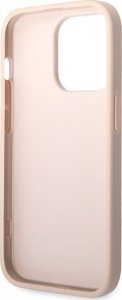 Guess GUHCP15X4GMGPI iPhone 15 Pro Max 6.7" różowy/pink hardcase 4G Big Metal Logo 7