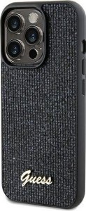 Guess Guess GUHCP13LPMSDGSK iPhone 13 Pro / 13 6.1" czarny/black hardcase Disco Metal Script 2